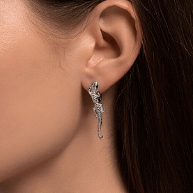 Серьги SOKOLOV - Серебро 925, Фианит (арт. 94026654)