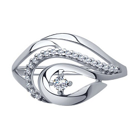 Кольцо Diamant - Серебро 925, Фианит (арт. 94-110-00725-1)