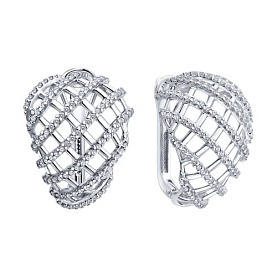 Серьги SOKOLOV - Серебро 925, Фианит (арт. 94027520)