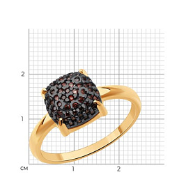 Кольцо Diamant - Серебро 925, Фианит (арт. 93-110-01827-2)