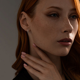 Серьги SOKOLOV - Серебро 925, Фианит (арт. 94025998)