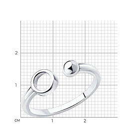 Кольцо SOKOLOV - Серебро 925 (арт. 94013285)