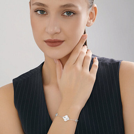 Браслет SOKOLOV - Серебро 925, Фианит (арт. 94051569)