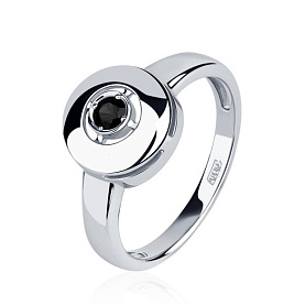 Кольцо Platinum Lab. - Платина 950 (арт. ПК-033Ч-01)