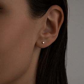 Серьга SOKOLOV - Серебро 925, Фианит (арт. 93170010)