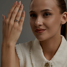 Кольцо SOKOLOV - Серебро 925, Фианит (арт. 94014842)