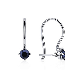 Серьги Platinum Lab. - Платина 950 (арт. ПС-028С-01)