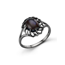 Кольцо Дар - Серебро 925, Опал (арт. К-4027чрк11716)