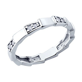 Кольцо Diamant - Серебро 925, Фианит (арт. 94-110-02267-1)