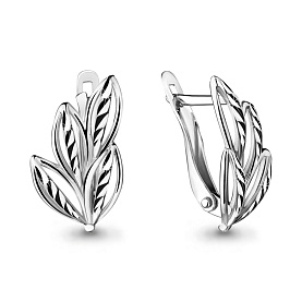 Серьги Аквамарин - Серебро 925 (арт. 30608.5)