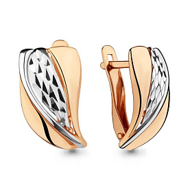 Серьги Аквамарин - Золото 585 (арт. 33401.1)