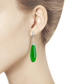 Серьги SOKOLOV - Серебро 925, Кварц (арт. 83020109)