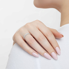 Кольцо SOKOLOV - Серебро 925, Фианит (арт. 94011536)