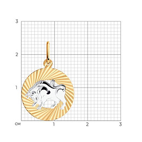 Подвеска SOKOLOV - Золото 375 (арт. 031366-4)