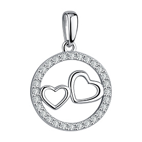 Подвеска Talant - Серебро 925, Фианит (арт. 50-72-0001-17365)