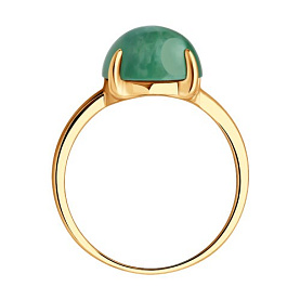 Кольцо SOKOLOV - Серебро 925, Жадеит (арт. 83010280)