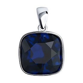 Подвеска SOKOLOV - Серебро 925, Фианит (арт. 94033252)