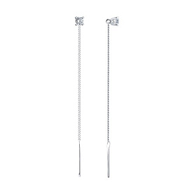 Серьги SOKOLOV - Серебро 925, Фианит (арт. 94026437)