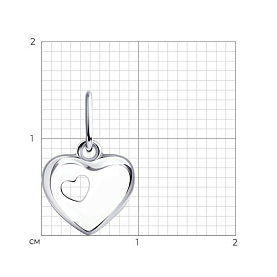 Подвеска Diamant - Серебро 925 (арт. 94-130-01079-1)