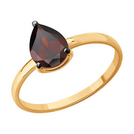 Кольцо SOKOLOV - Серебро 925, Гранат (арт. 92014660)