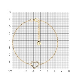 Браслет SOKOLOV - Серебро 925, Фианит (арт. 93050208)
