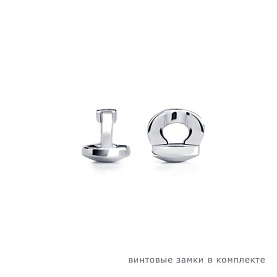 Серьги Platinum Lab. - Платина 950, Бриллиант (арт. ПС-088-05)