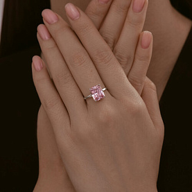 Кольцо SOKOLOV - Серебро 925, Фианит (арт. 94014200)