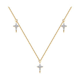 Колье SOKOLOV - Серебро 925, Фианит (арт. 93070077)