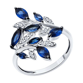 Кольцо SOKOLOV - Серебро 925, Фианит (арт. 94014096)