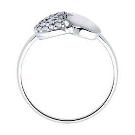 Кольцо SOKOLOV - Серебро 925, Фианит (арт. 94014046)