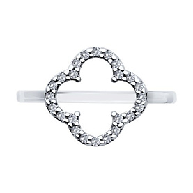 Кольцо SOKOLOV - Серебро 925, Фианит (арт. 94014196)