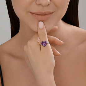 Кольцо SOKOLOV - Серебро 925, Фианит (арт. 94014424)