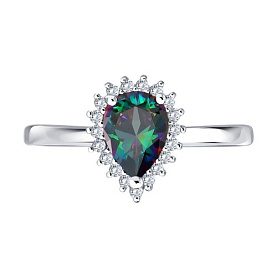 Кольцо SOKOLOV - Серебро 925, Фианит (арт. 94014919-91)