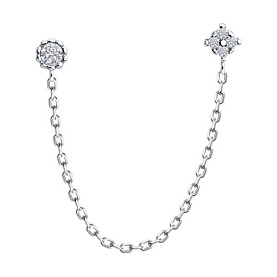 Серьга SOKOLOV - Серебро 925, Фианит (арт. 94170361)