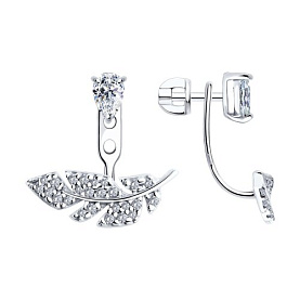 Серьги SOKOLOV - Серебро 925, Фианит (арт. 94026439)