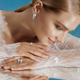 Кольцо SOKOLOV - Серебро 925, Фианит (арт. 94013514)