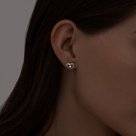 Серьги SOKOLOV - Серебро 925, Фианит (арт. 94023095)