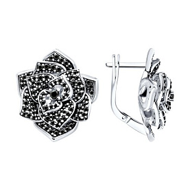 Серьги Diamant - Серебро 925, Фианит (арт. 94-120-02050-1)