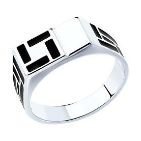 Кольцо SOKOLOV - Серебро 925, Эмаль (арт. 94010426)