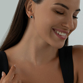 Серьги SOKOLOV - Серебро 925, Эмаль (арт. 94025948)