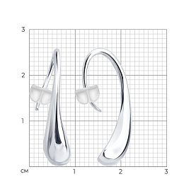 Серьги SOKOLOV - Серебро 925 (арт. 94027267)