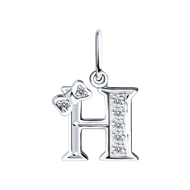 Подвеска SOKOLOV - Серебро 925, Фианит (арт. 94030477)