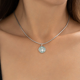 Подвеска Diamant - Серебро 925, Фианит, Эмаль (арт. 94-130-02330-1)