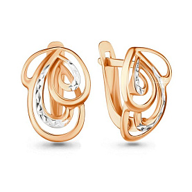 Серьги Аквамарин - Золото 375 (арт. 31575.8)