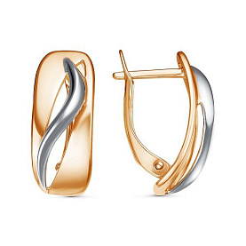 Серьги Красная пресня - Серебро 925 (арт. 33013539Д)