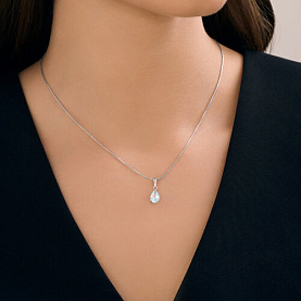 Подвеска SOKOLOV - Серебро 925, Топаз (арт. 92030827)