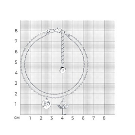 Браслет SOKOLOV - Серебро 925, Фианит (арт. 94050984)