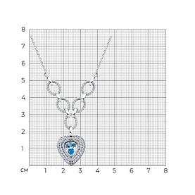 Колье SOKOLOV - Серебро 925, Фианит (арт. 94071089)