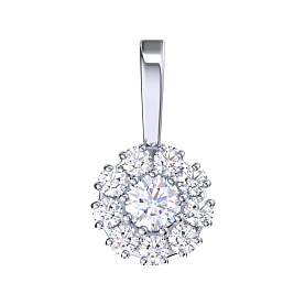 Подвеска POKROVSKY - Серебро 925, Фианит (арт. 4101696-00775)