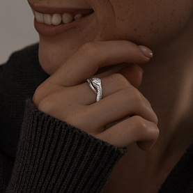 Кольцо SOKOLOV - Серебро 925, Фианит (арт. 94013873)